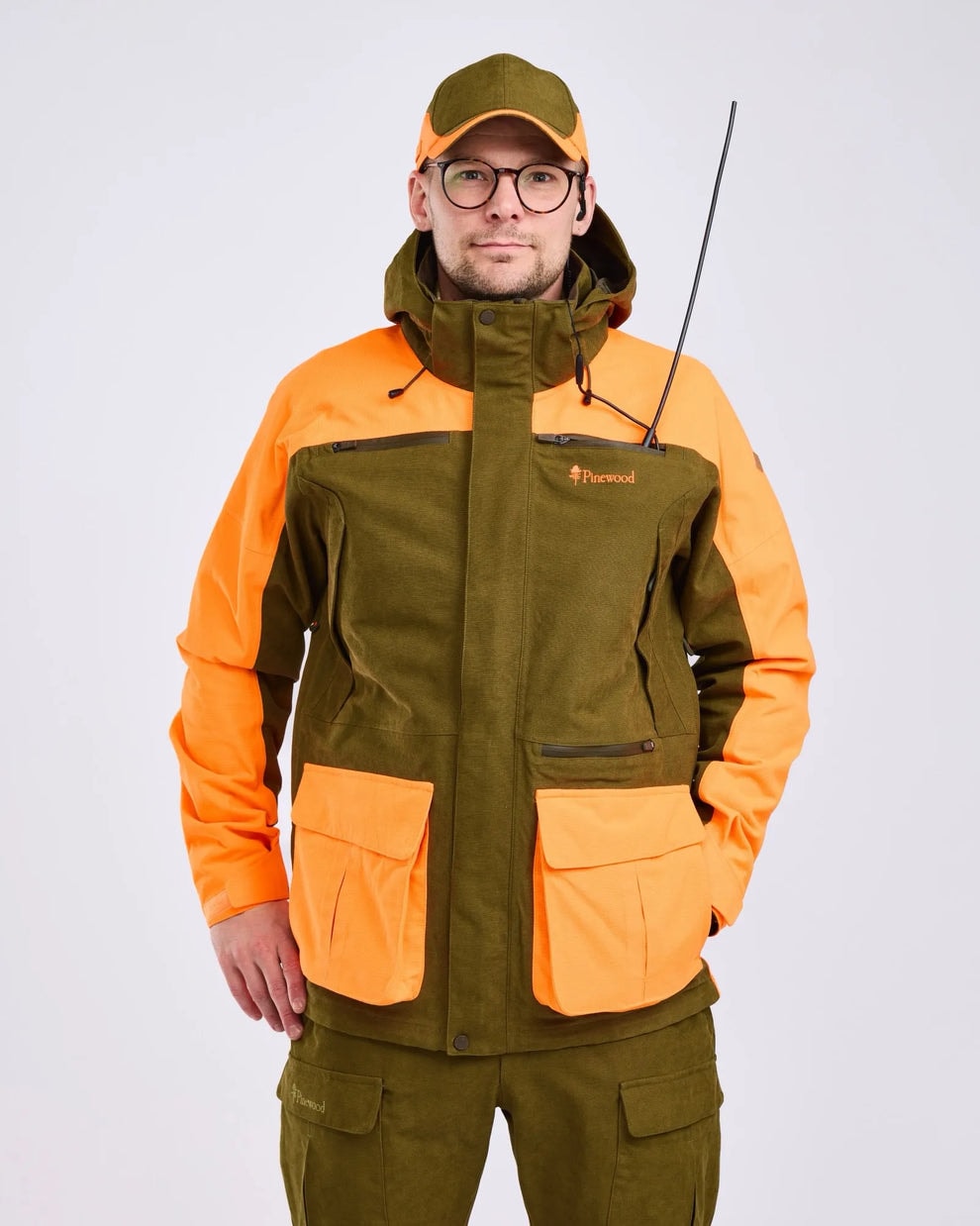 Pinewood Furudal Exp Hunting 2L Jacka Herr Olive Green/Orange