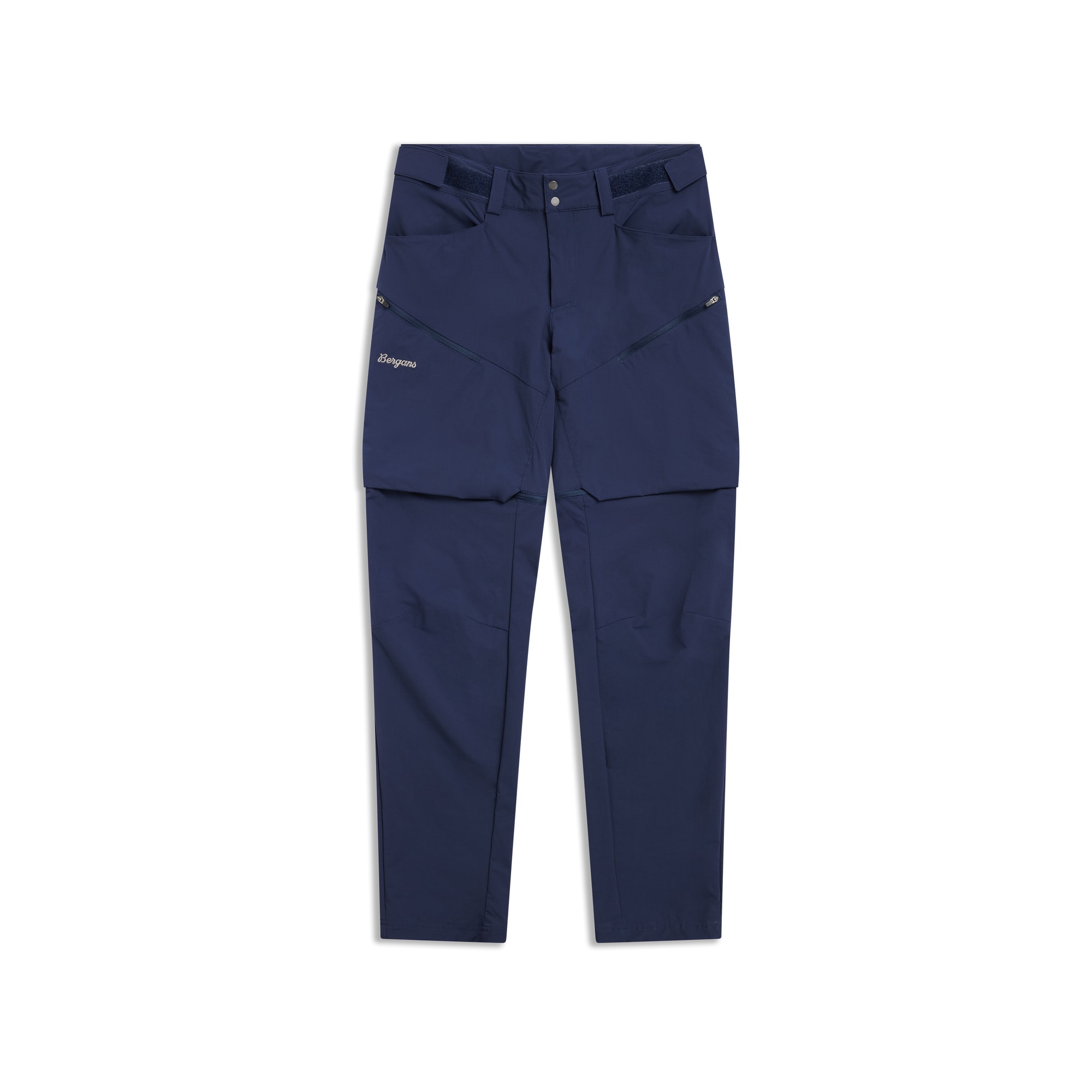 Bergans Convertible Zip-Off Softshell Pants Women Navy Blue