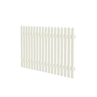 Palmako Fence Luise 10 180x100 cm prime painted + white painted (2 layers RAL 9016)