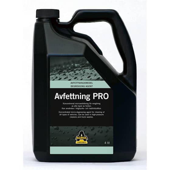 Agrol Avfettingsmiddel Pro 4 liter