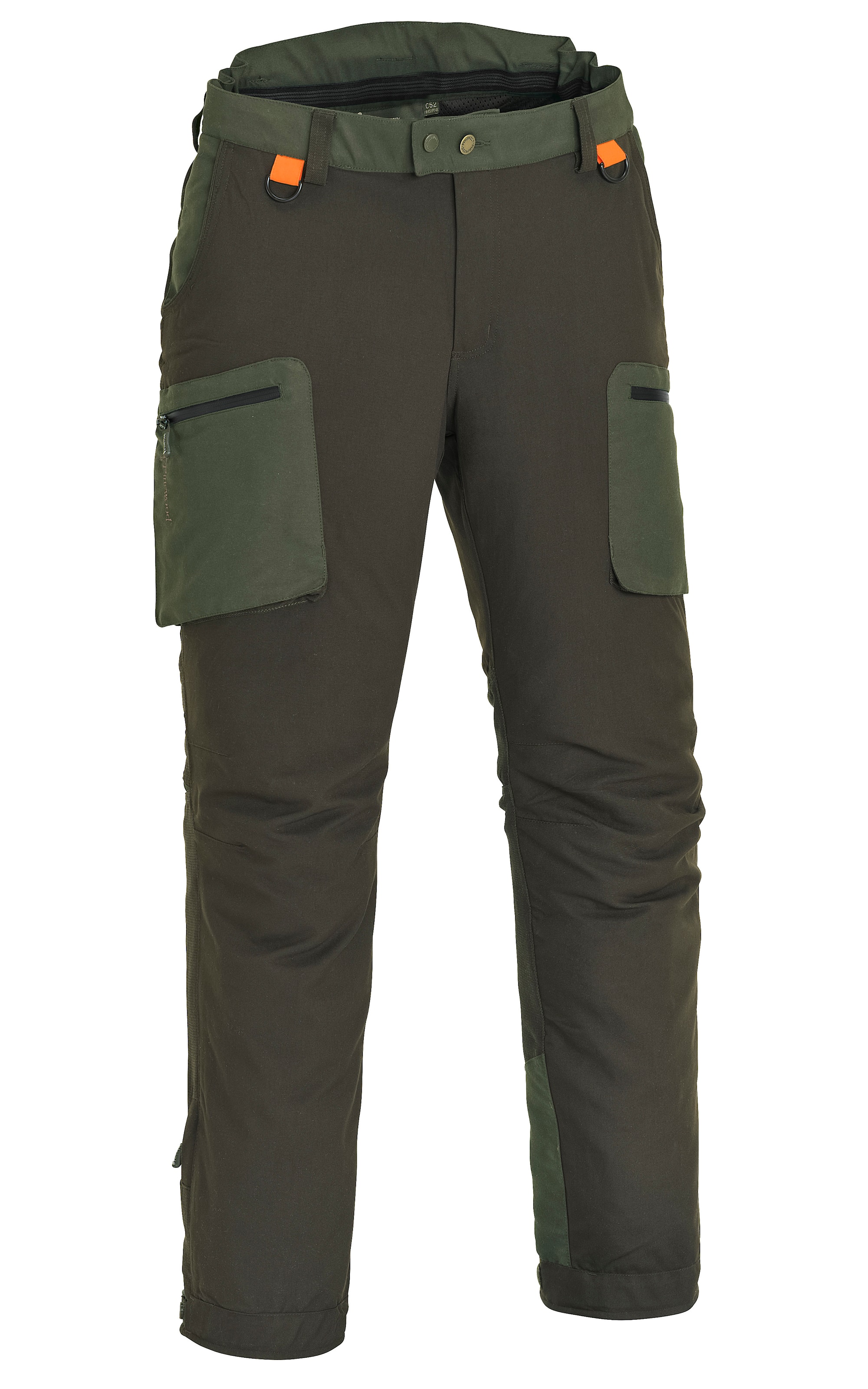 Pinewood Wolf byxa Mossgreen / Suede Brown