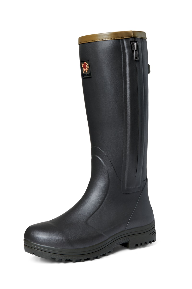Gateway1 Pheasant Game 18" leather side-zip Gummistövlar Herr Black Olive 45