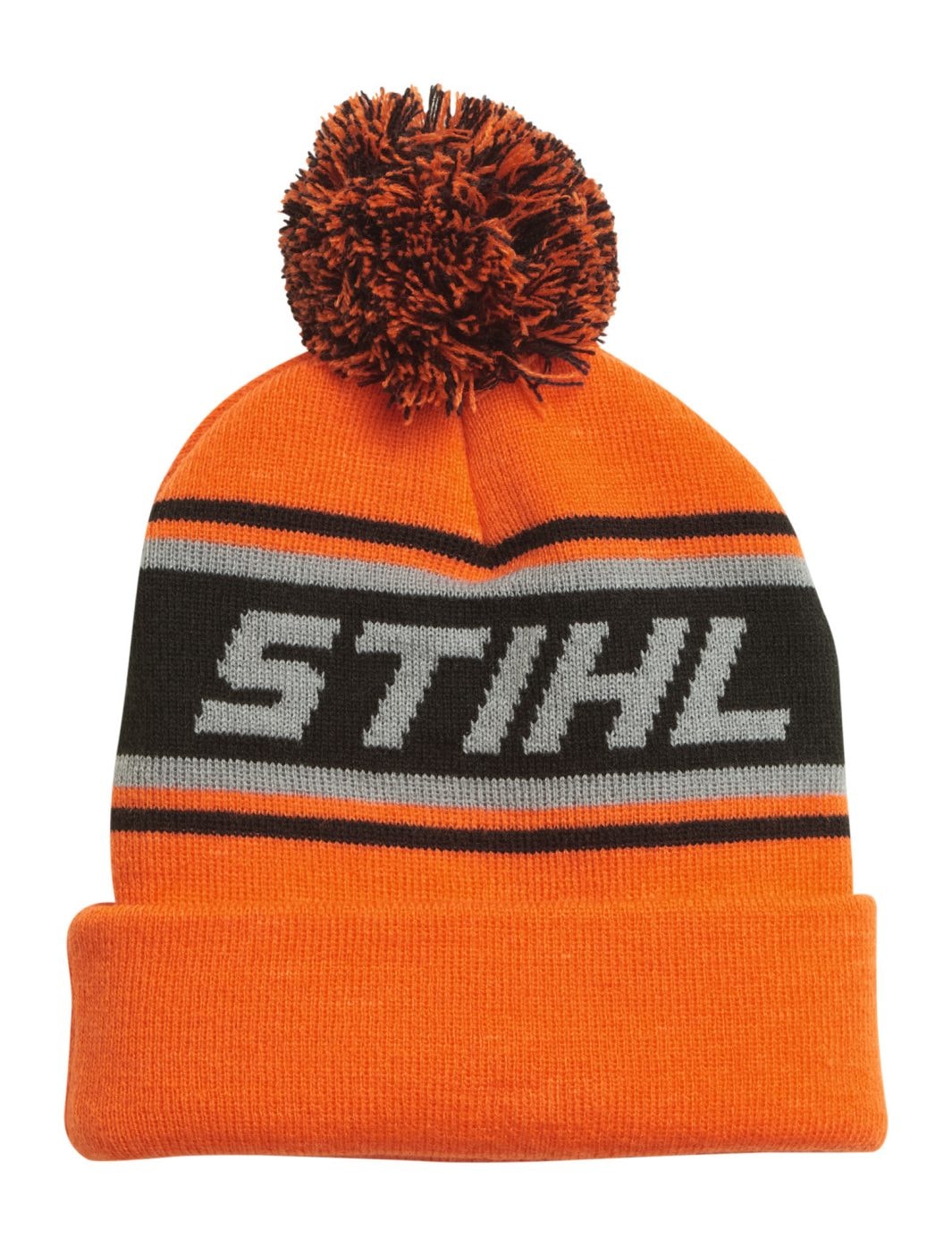 Stihl Bommel Gestrickte Mütze