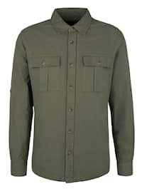 Anar Nellim Button Shirt Green