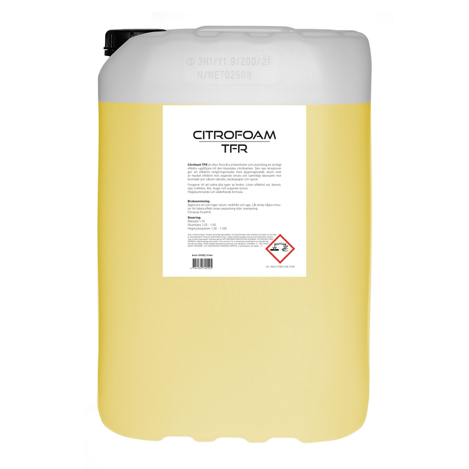 SGA Citrofoam TFR 25l, skumrengöring -