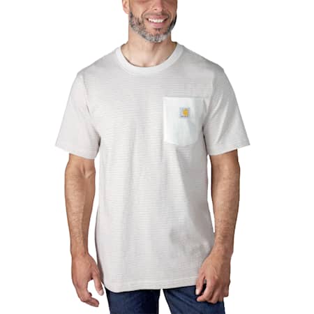 Carhartt Relaxed T-Shirt Herr Malt/Apple Butter Stripe