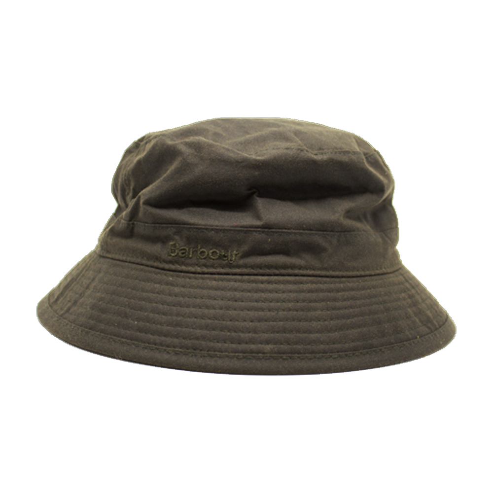 Barbour Wax Sports Hat Olive - M