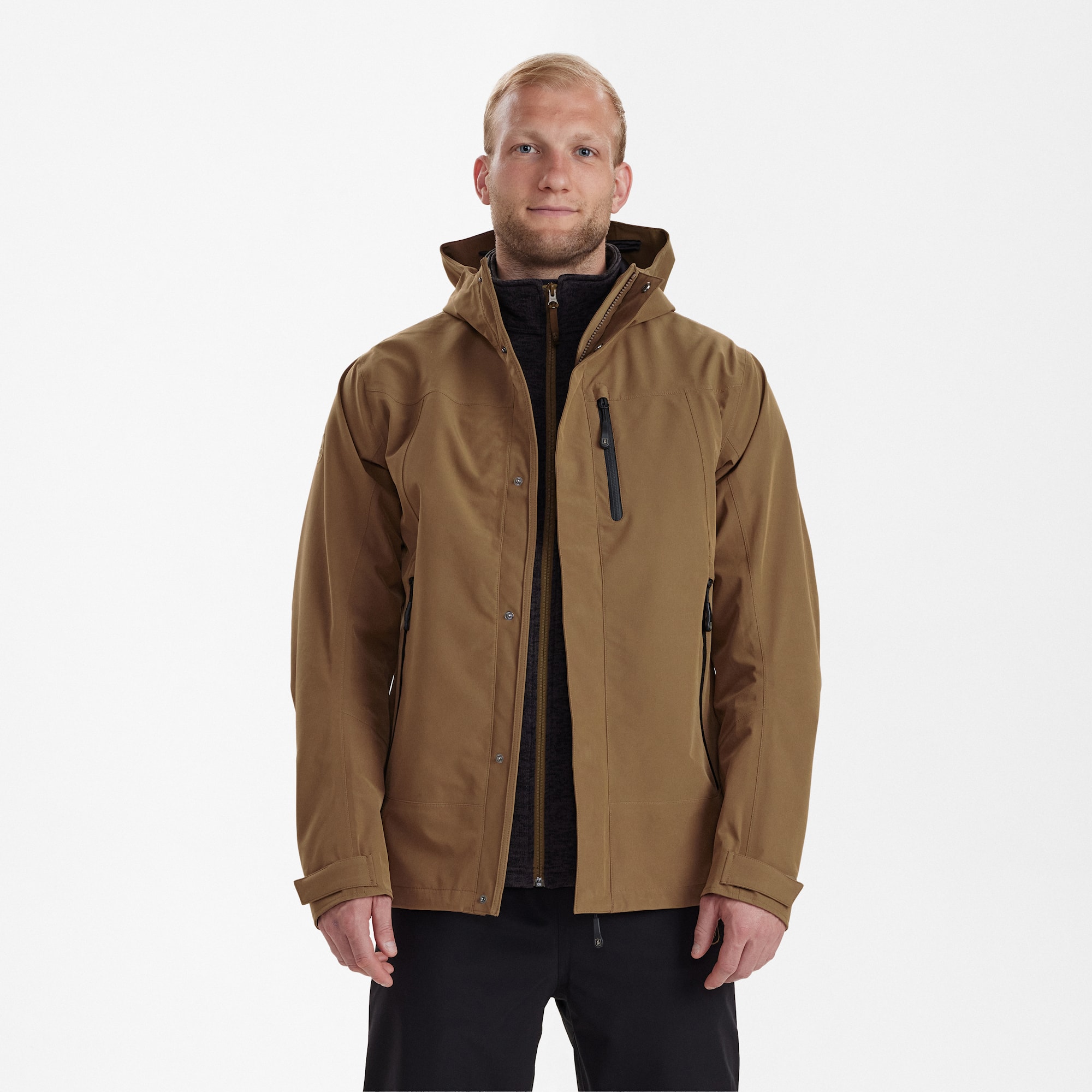 Deerhunter Sarek Shell Jacket with hood Butternut XL