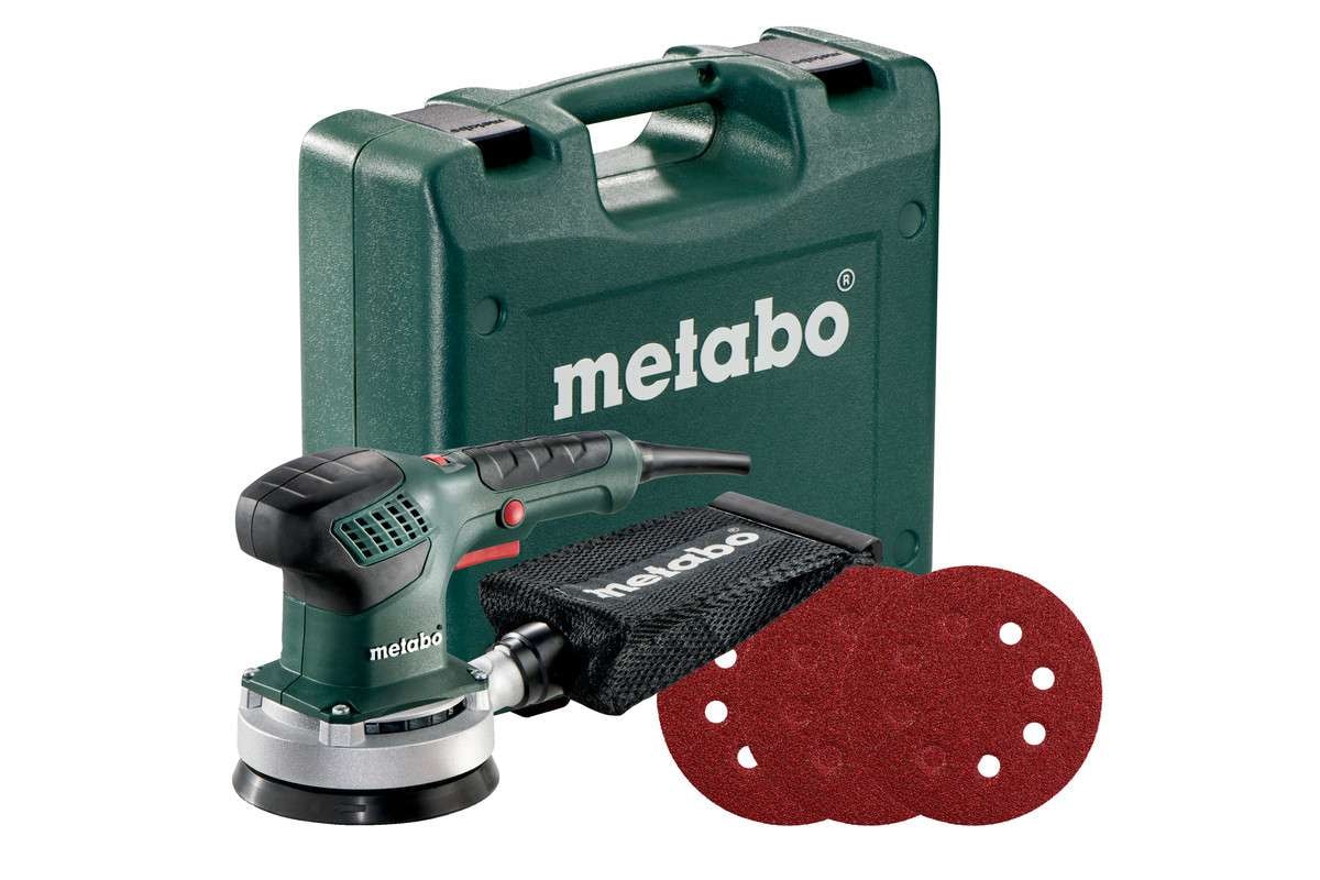 Metabo Epäkeskohiomakone SXE 3125 Set (25 tarrahiomapaperia)