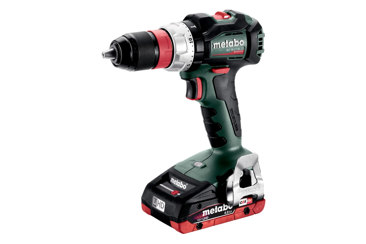Metabo Skruvdragare BS 18 LT BL Q 2x4Ah batterier & laddare