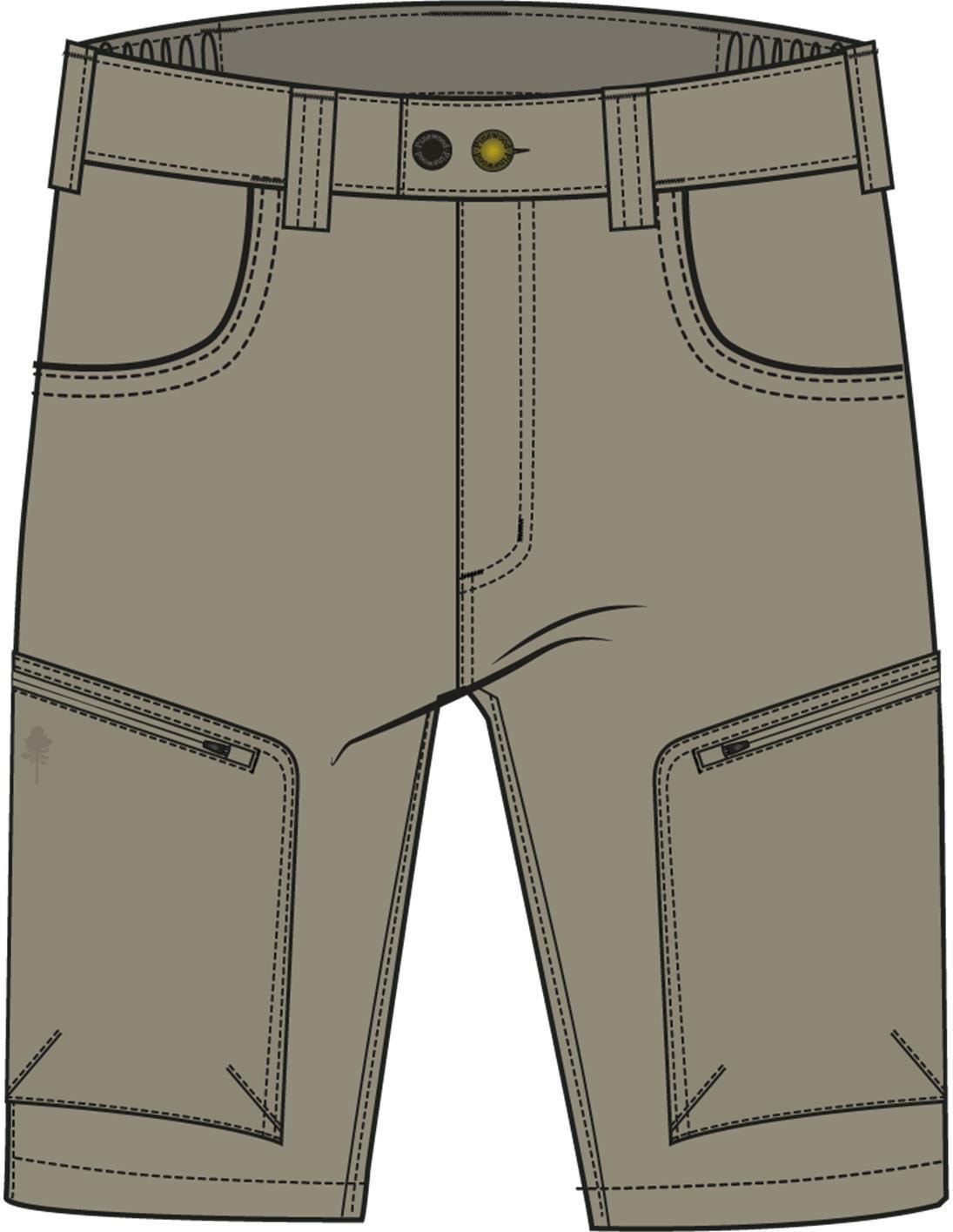 Pinewood Active Outdoor Shorts Herr Light Khaki