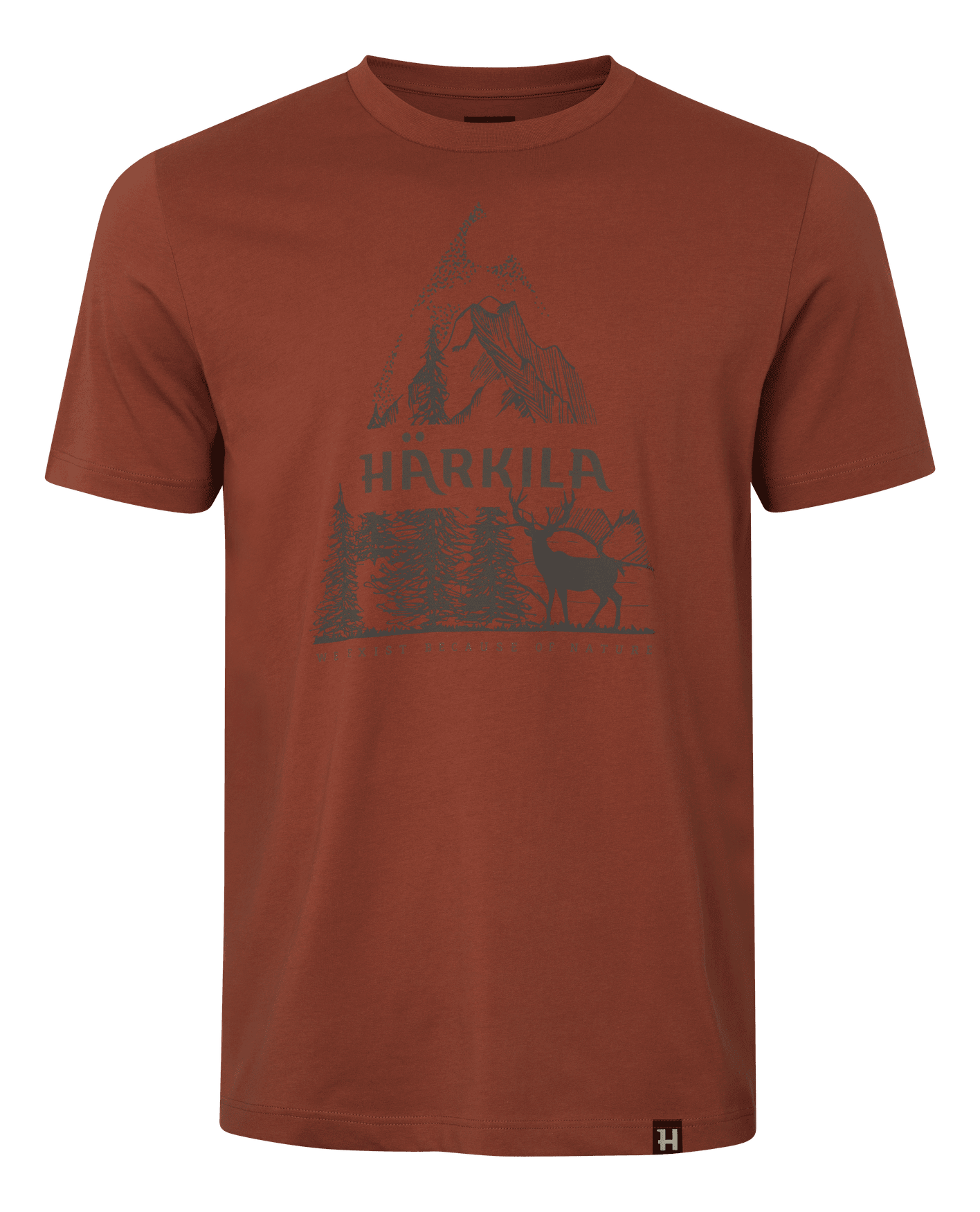 Härkila Nature T-shirt Men Autumn Orange
