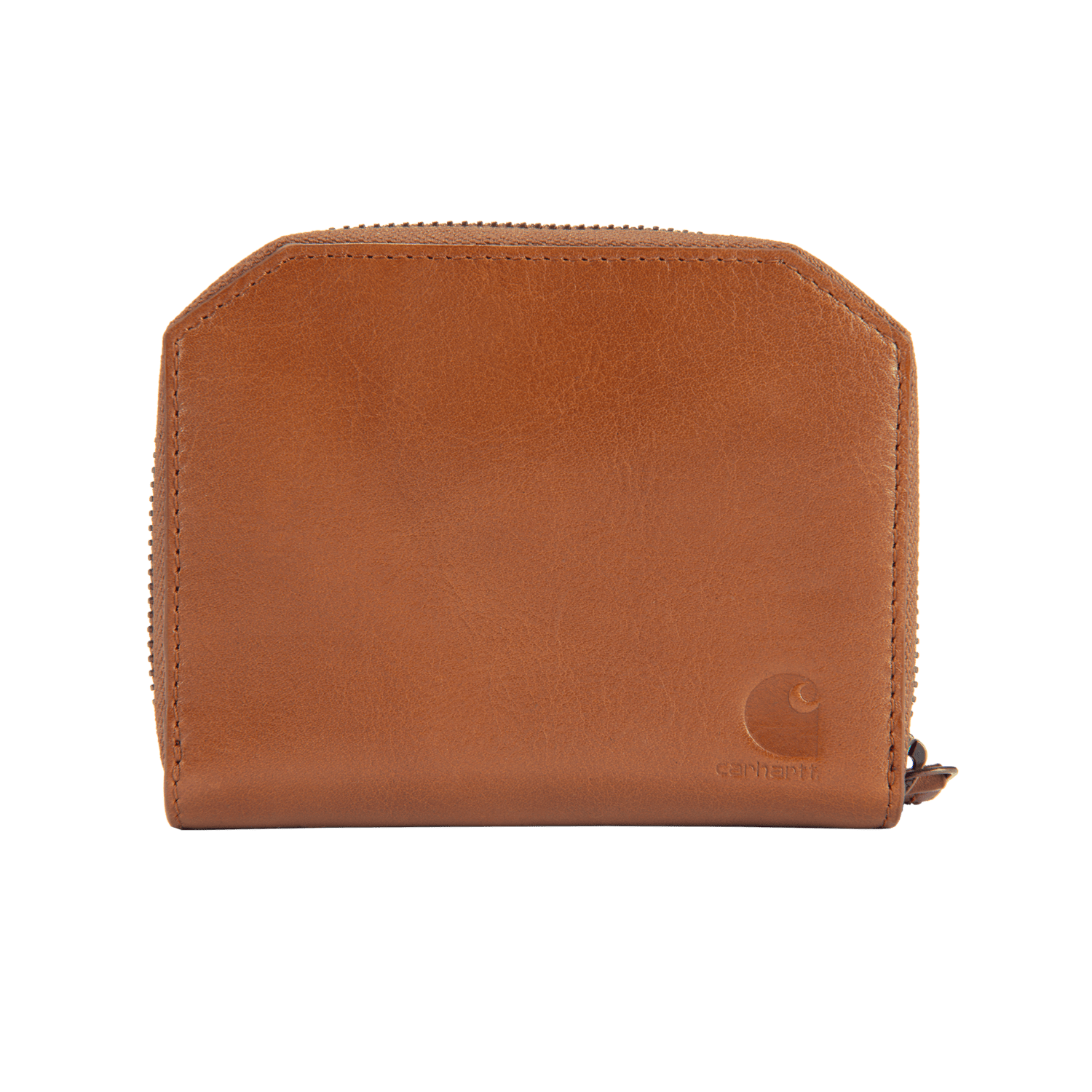 Carhartt Leather Hybrid Wallet Women Dark Brown