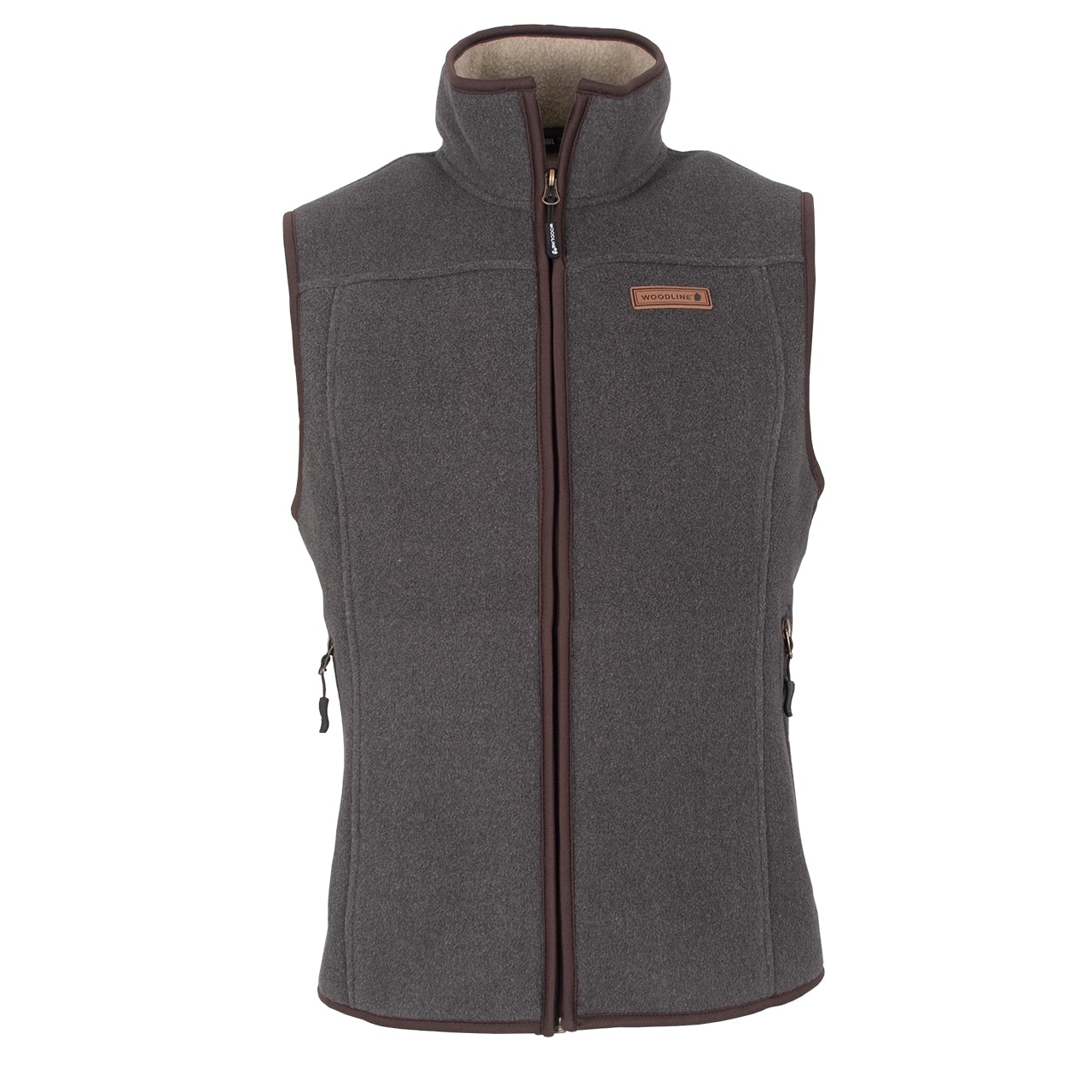 Woodline Fleeceväst Bolmen Grå Herr