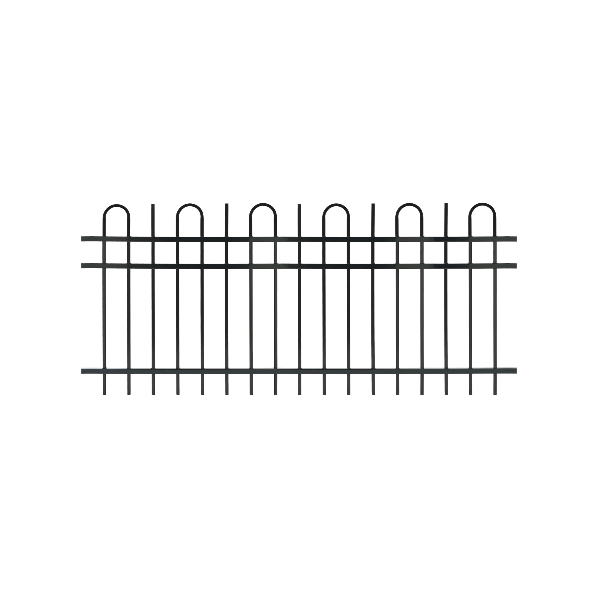 Skotte Garden Tidlös Tidlös Stålstaket 200X90 cm Grå