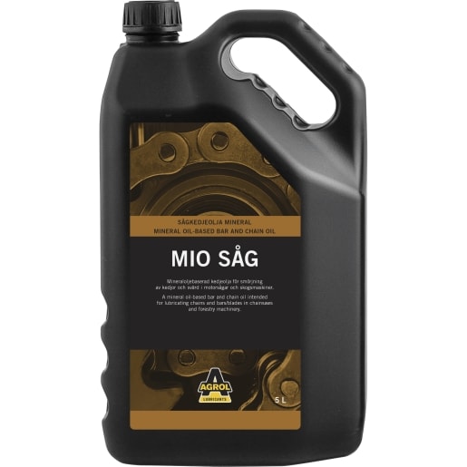 Agrol Mio Sag sagkjedeoljemineral 5 liter