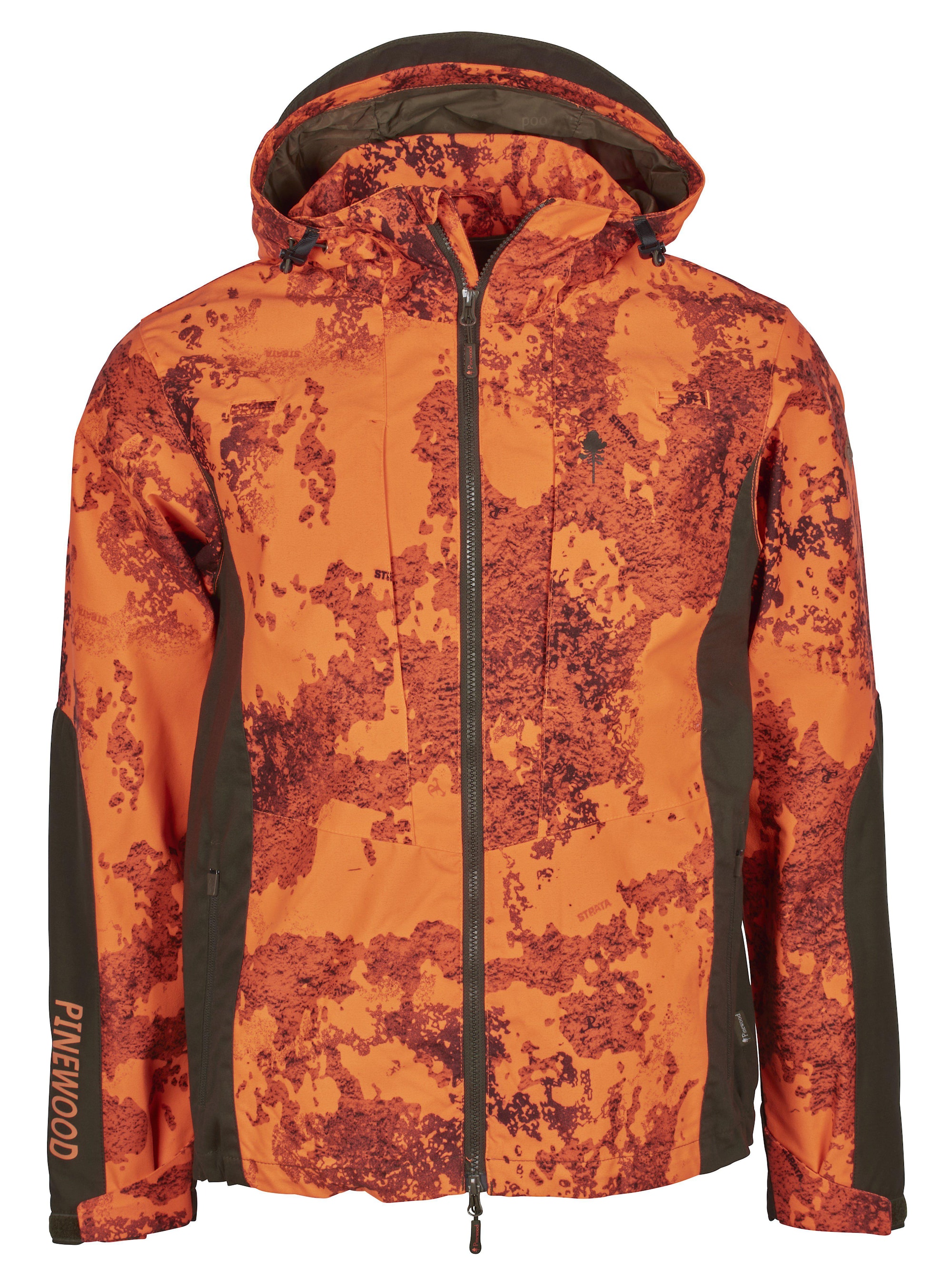 Pinewood Furudal Tracking Camou Jacka Herr Strata Blaze/Moss Green