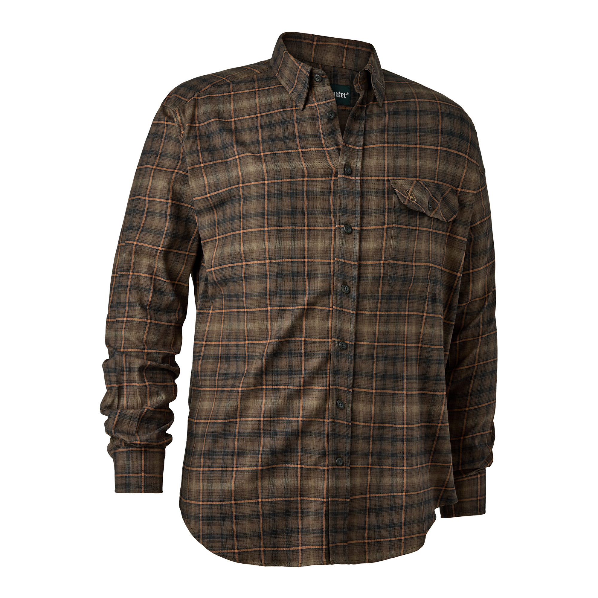 Deerhunter Eric Shirt Green Check 43/44