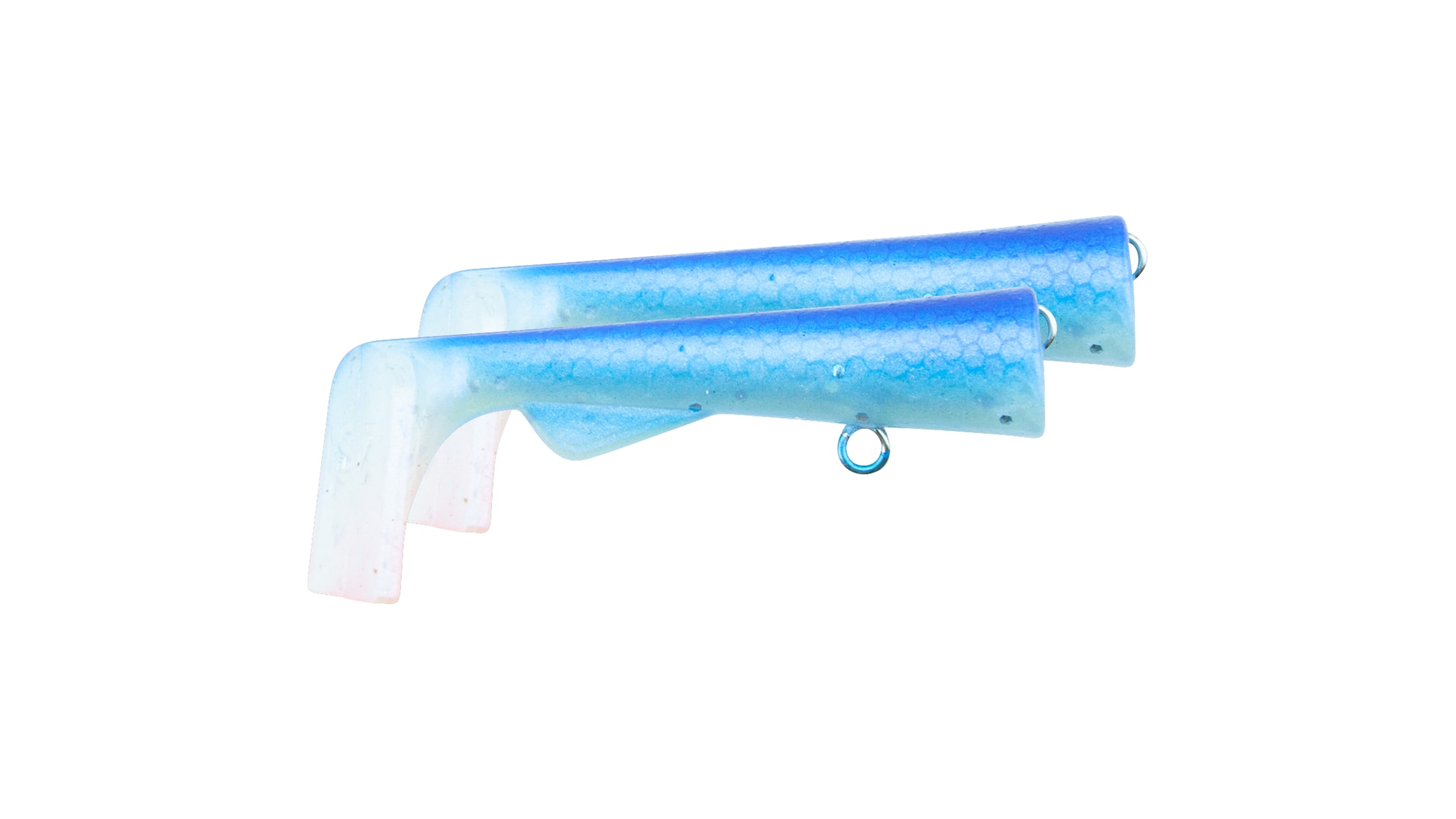 Svartzonker Ugly Louis Paddle tail 2-pack Blue Pearl