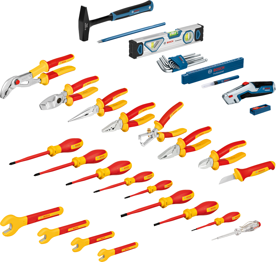 Bosch Handverktygssats VDE 37 Delar L-Boxx