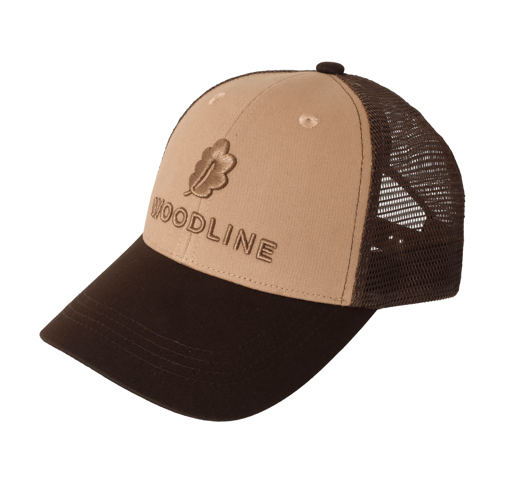 Woodline Trucker Cap Beige/Braun
