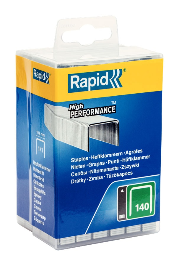 Rapid Häftklammer 140, galvad, 5000-pack