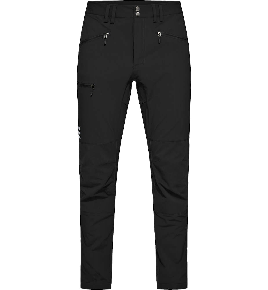 Haglöfs Mid Slim Byxa Herr True Black Kort 46 -