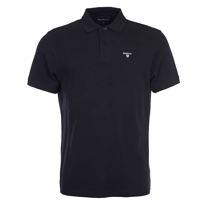 Barbour Sports Polo Pikétröja Herr Svart