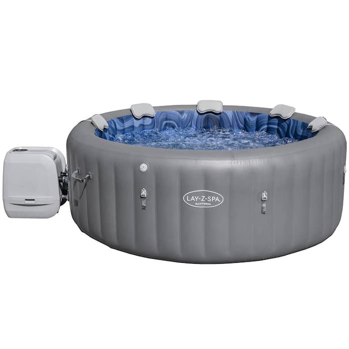 Bestway Lay-Z Spa Santorini Hydrojet Pro Uppblåsbart Spa 5-7 personer