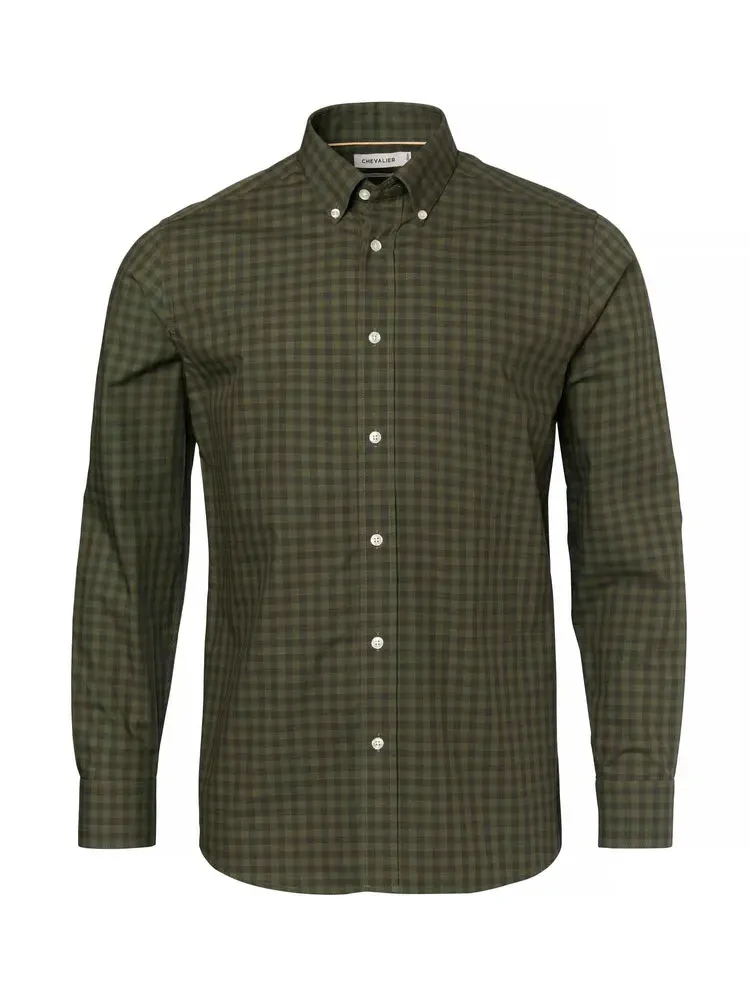 Chevalier Betley Regular Fit Shirt Men Glade Green Checked