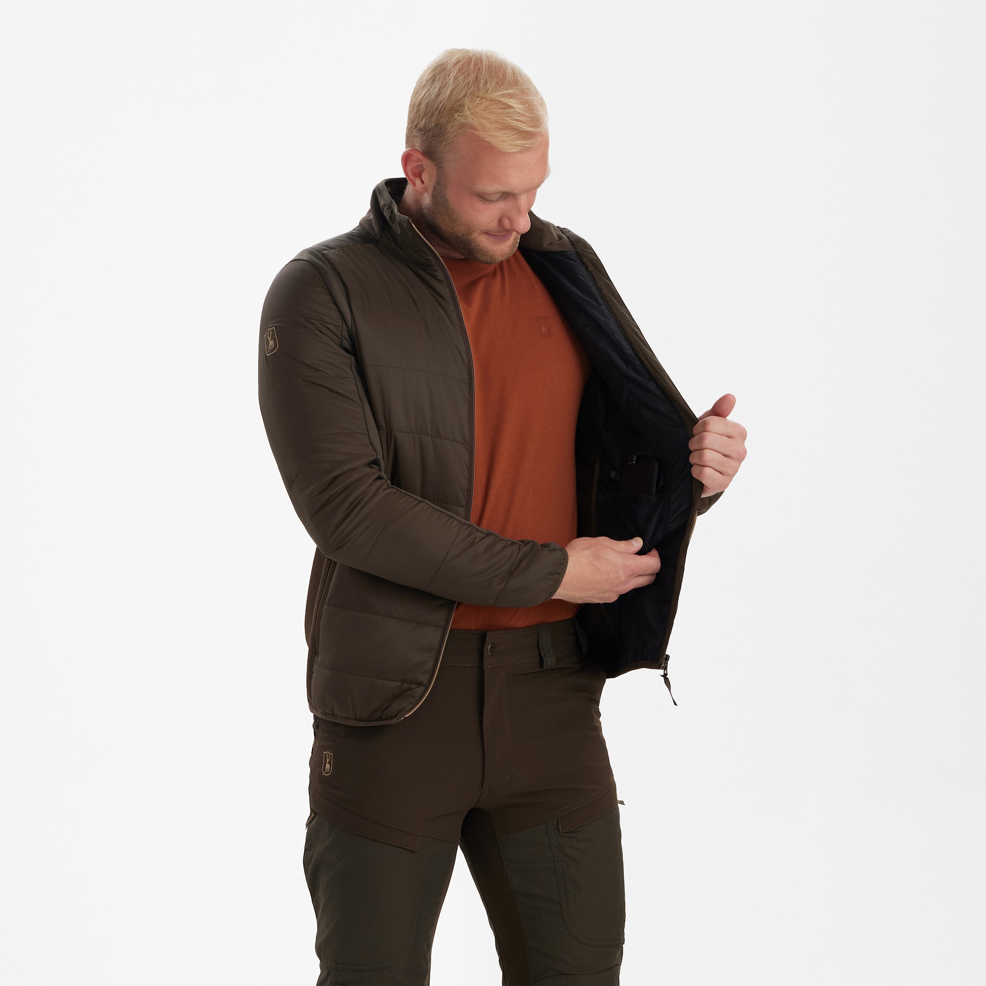 Deerhunter Heat vadderad jacka Herr Wood 5XL