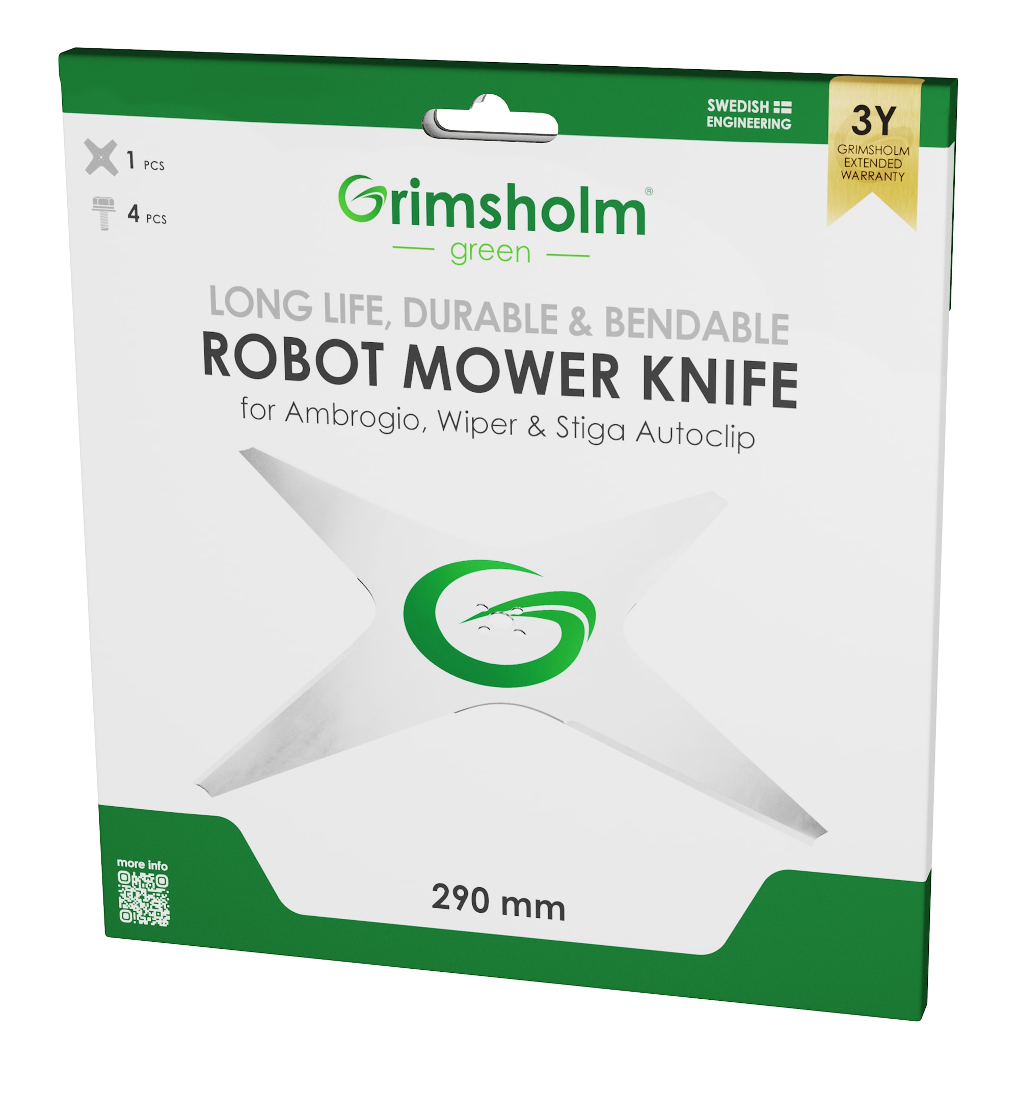 Messer für Stiga Autoclip, 29cm