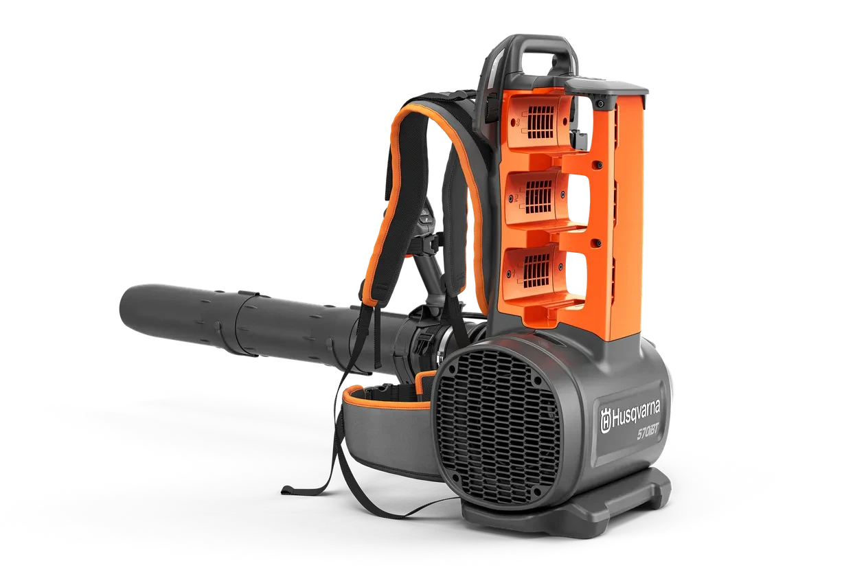 Husqvarna 570iBT Batteri och Ryggburen Lövblås