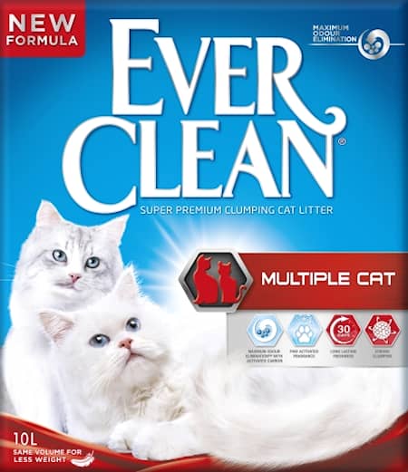 Ever Clean Multiple Cat 10L Kattegrus