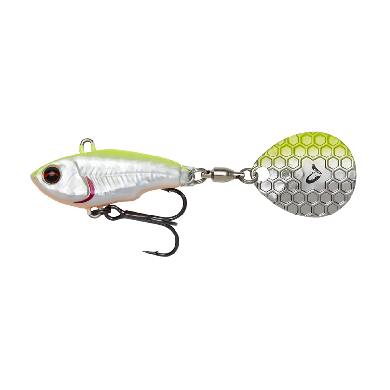 Savage Gear Fat Tail Spin 24 g Lemon Back Flash -