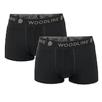 Woodline Boxerit Musta 2-pack