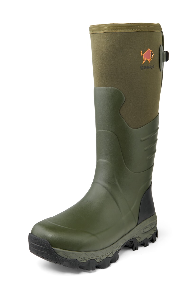 Gateway1 Woodwalker Wide 18" 4mm Gummistiefel Herren Khaki