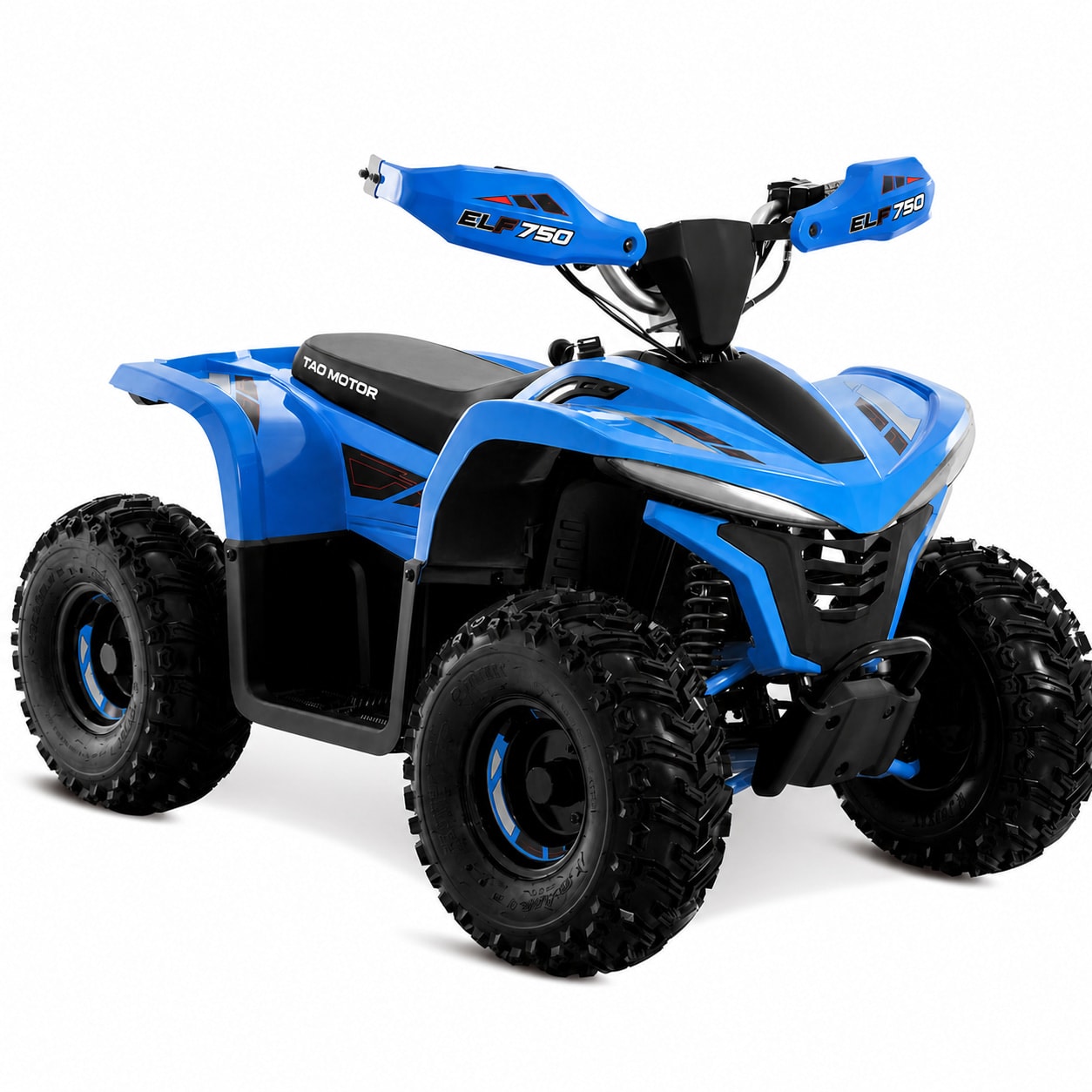 Tao Motor ELF 750 Elektrisk fyrhjuling för barn, blå