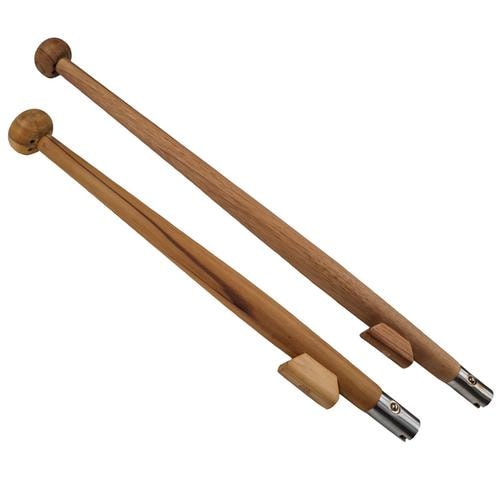 Adela Flaggstång Teak 60cm 25,4