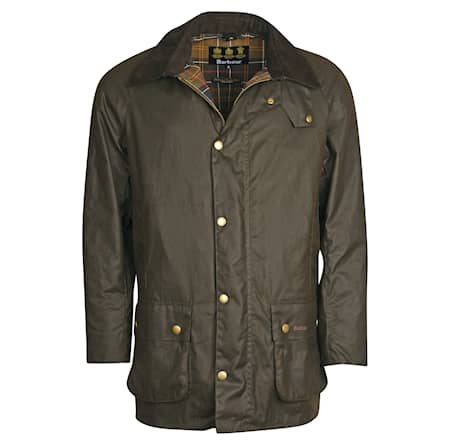 Barbour Beausby Wax Jacket Olive Man