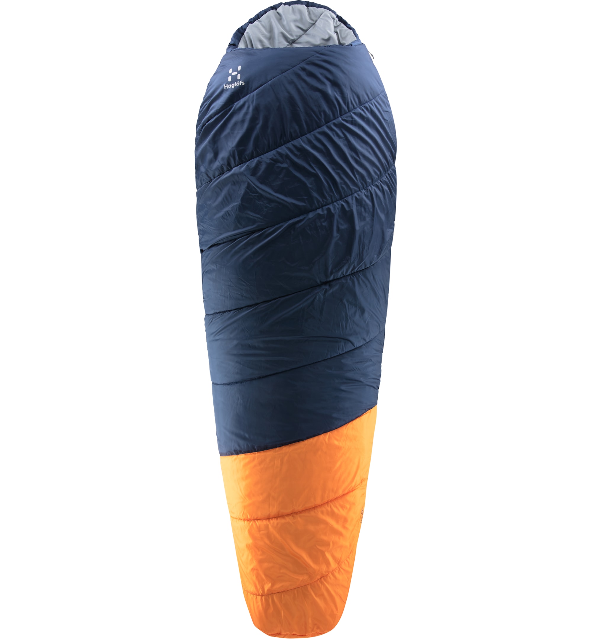 Haglöfs Spacelite +7 Makuupussi 190 l midnight blue/tangerine