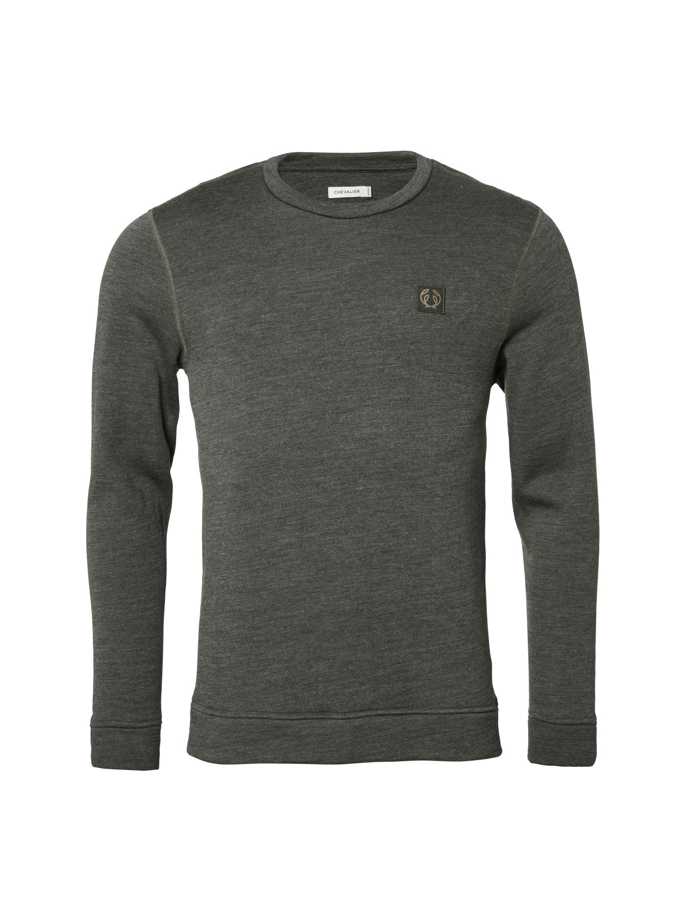 Chevalier Grizzly Wool Sweatshirt Men Midnight Pine 3XL