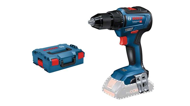 Bosch Borrskruvdragare GSR 18V-55 utan batteri & laddare i L-BOXX
