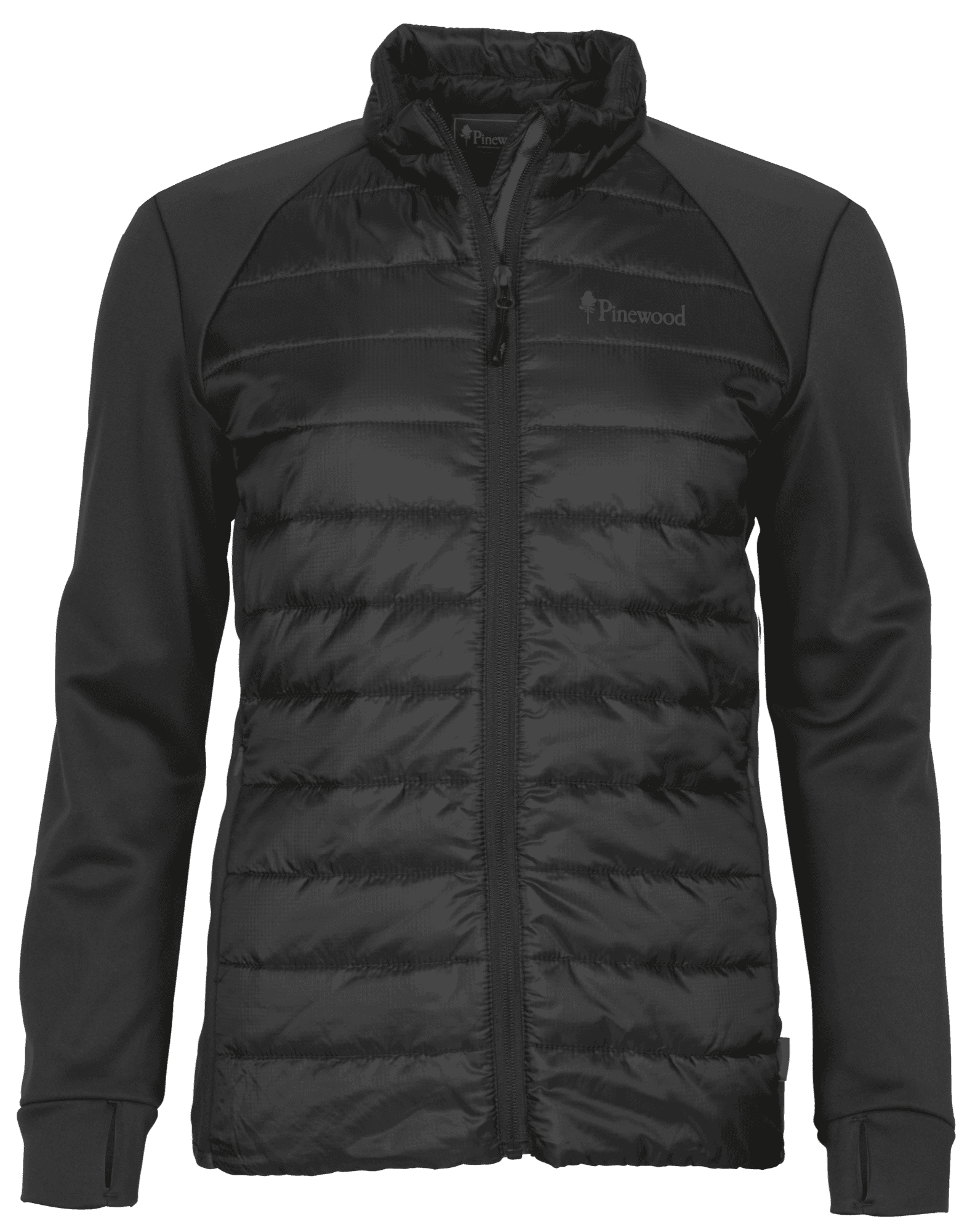 Pinewood Finnveden Hybrid Power Fleecejacka Dam Black