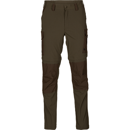 Seeland Birch Zip-off Byxor Herr Pine Green/Demitasse Brown