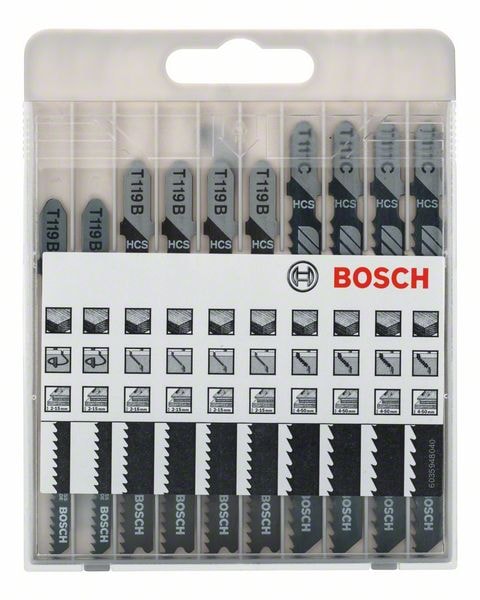 Bosch Sticksågbladset Wood Basic 10-pack