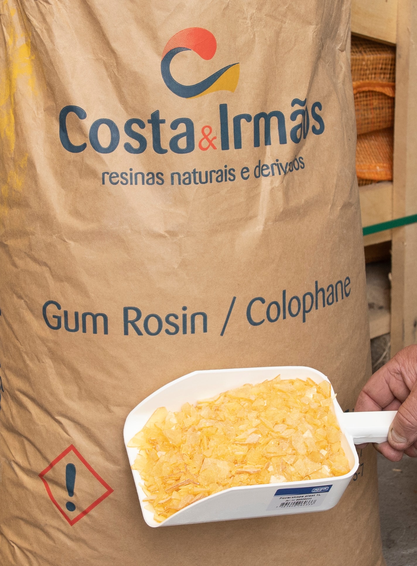 Kolofonium-Gummiharpiks 1 kg