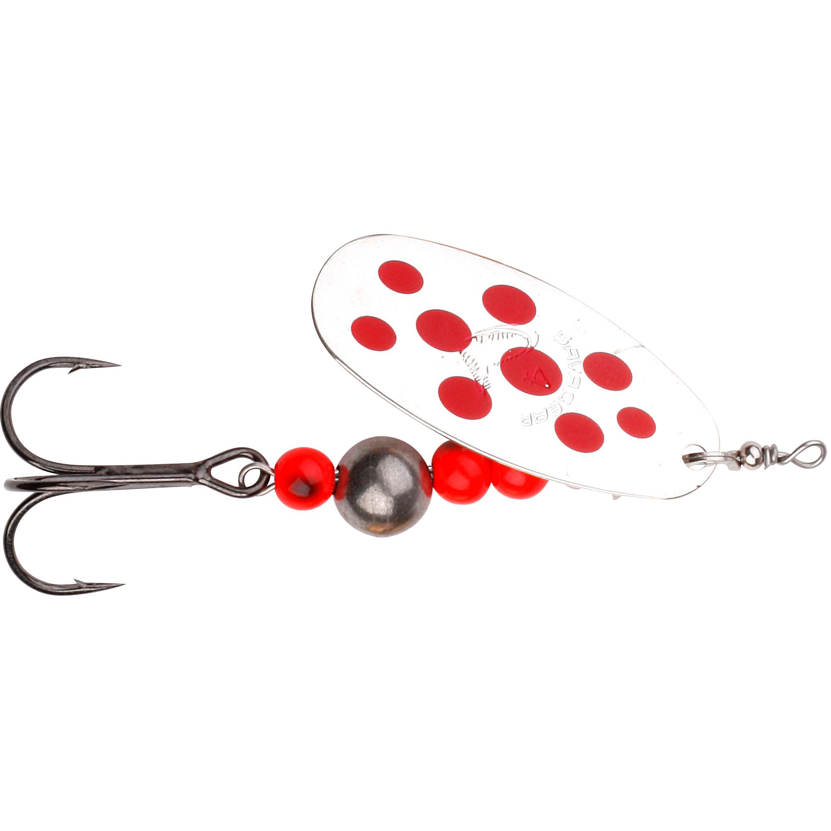 SG Caviar Spinner #4 14 g Fluo Orange & Silver -