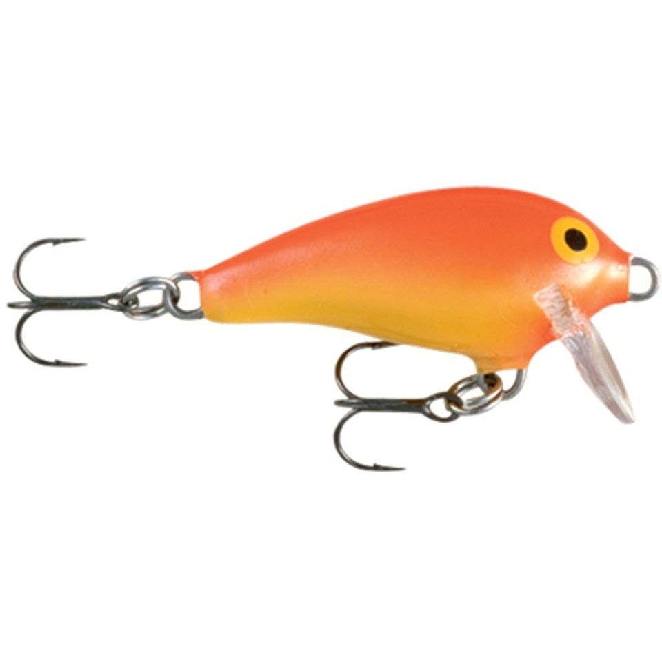 Rapala Mini Fat Rap 3 cm Gold Fluorescent Red (GFR)