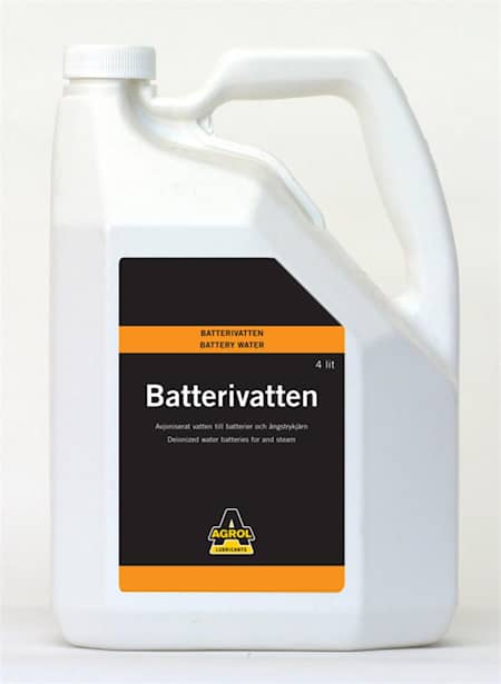 Agrol Batterivatten 4 Liter